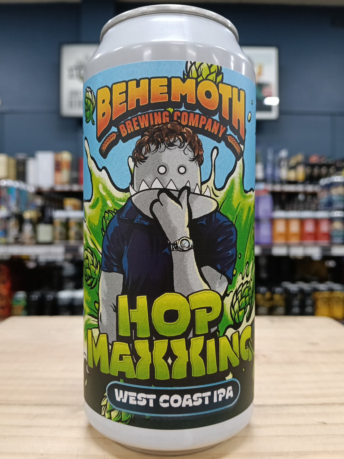 Behemoth Hop Maxxing West Coast IPA440ml Can