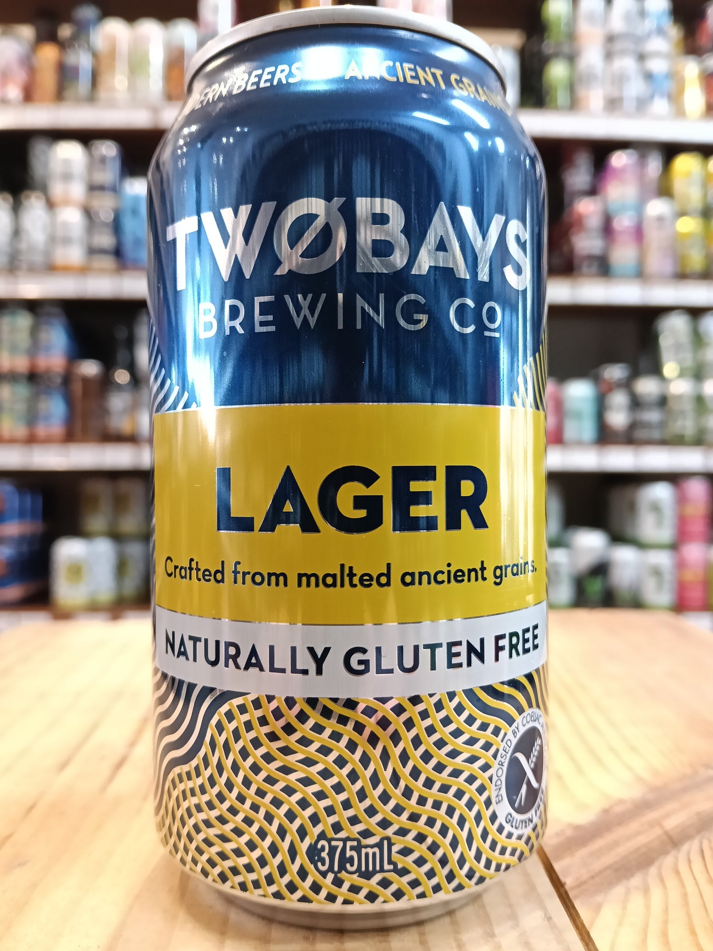 Two Bays Gluten Free Lager 375ml Can