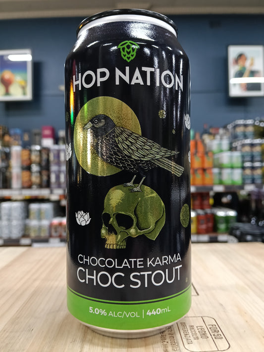 Hop Nation Chocolate Karma Stout 440ml Can