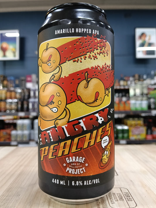 Garage Project Angry Peaches Amarillo Hopped APA 440ml Can