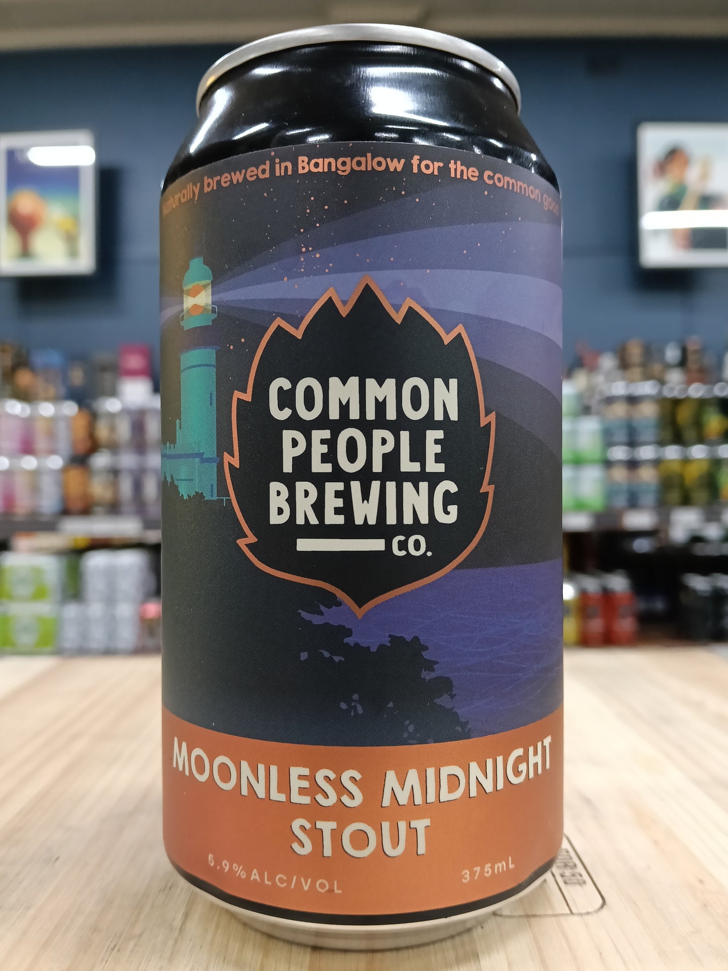 Common People Moonless Midnight Stout 375ml Can