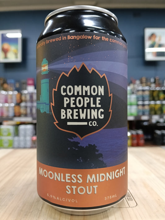 Common People Moonless Midnight Stout 375ml Can
