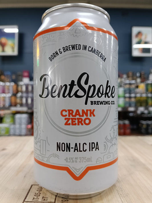 Bentspoke Crank Zero Non-Alc IPA 375ml Can
