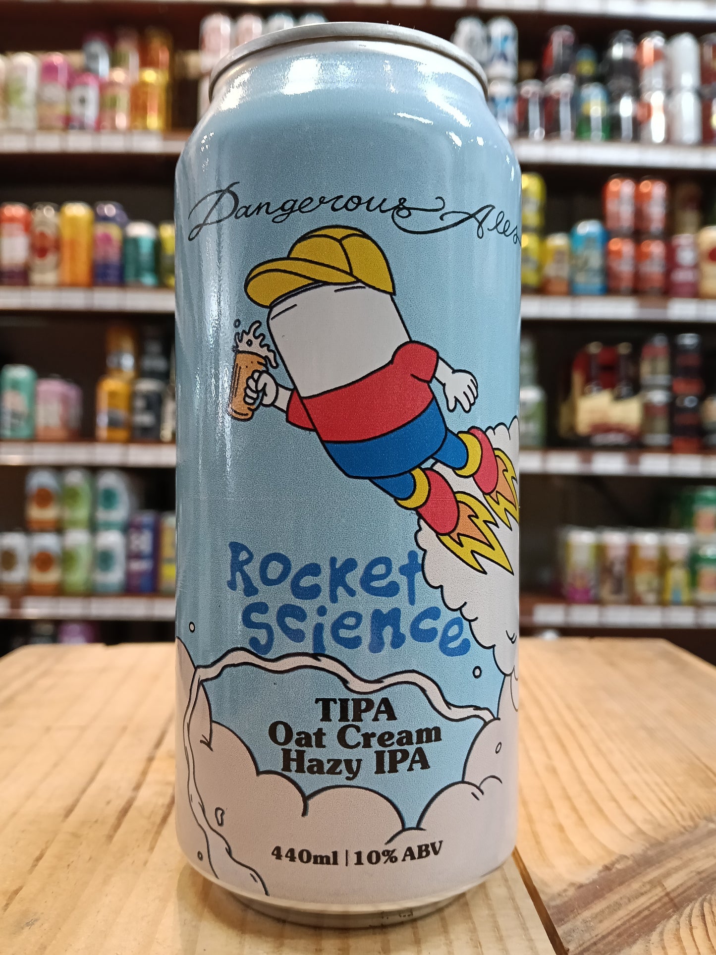 Dangerous Ales Rocket Science TIPA Oat Cream Hazy IPA 440ml Can
