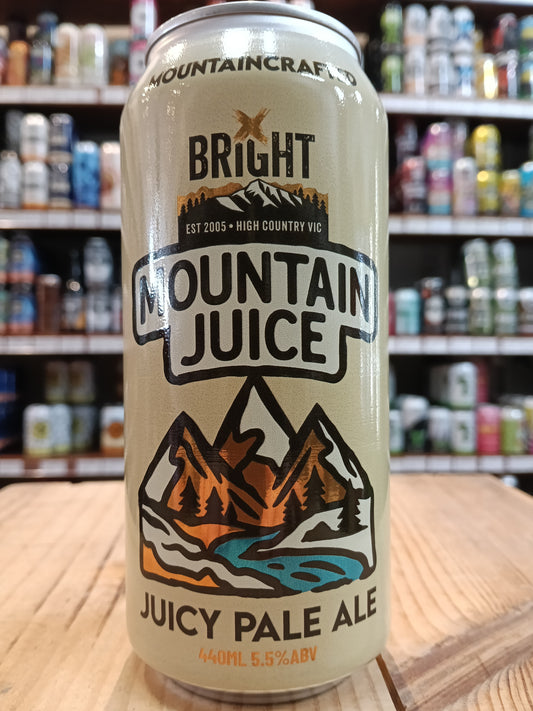 Bright Mountain Juice Hazy Pale 440ml Can