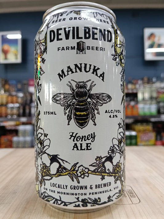 Devilbend Manuka Honey Ale 375ml Can