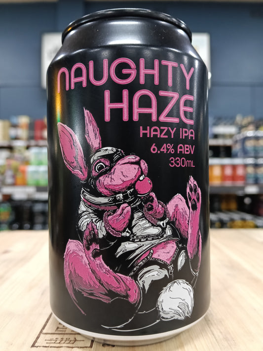 Double Vision Naughty Haze Hazy IPA 330ml Can