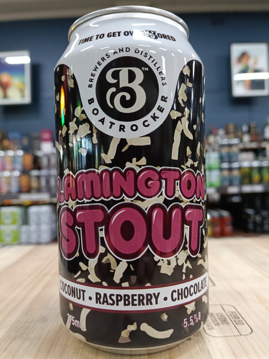 Boatrocker Lamington Stout 375ml Can