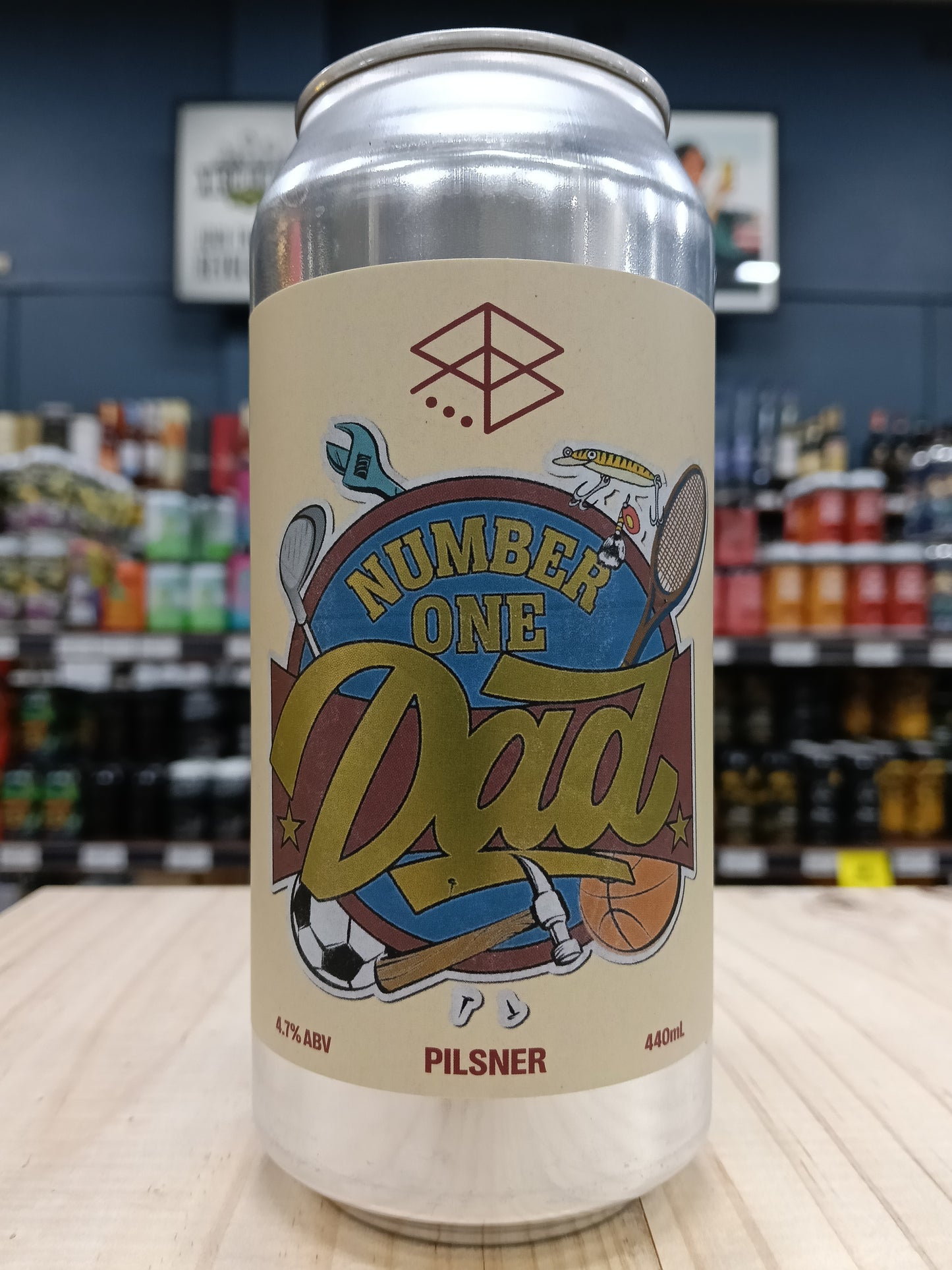 Range Number One Dad Pilsner 440ml Can
