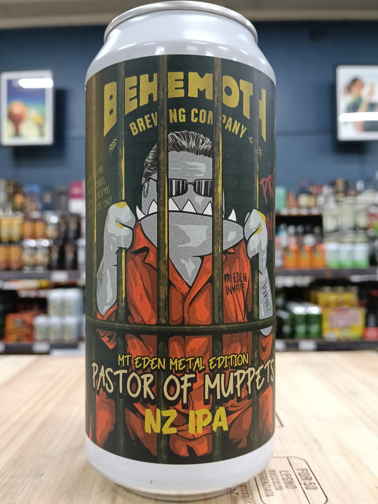 Behemoth Pastor Of Muppets NZ IPA 440ml Can