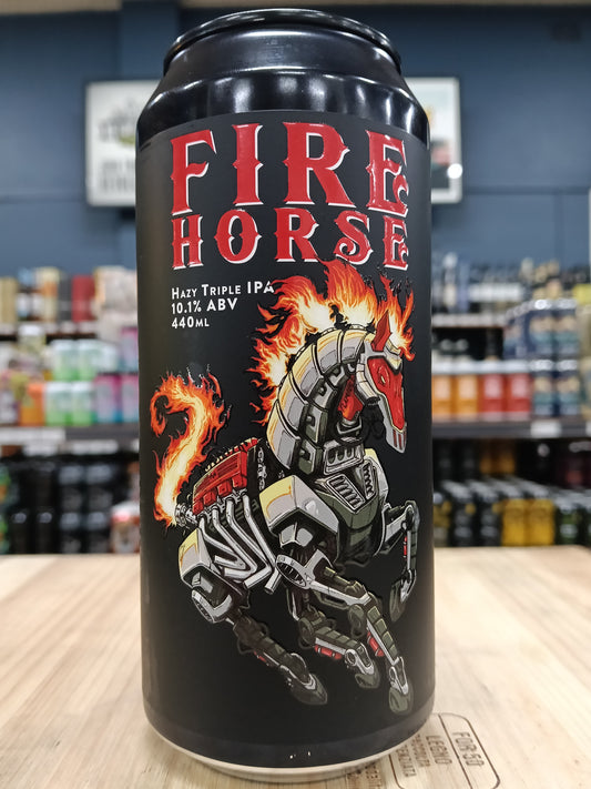 Double Vision Fire Horse Hazy Triple IPA 440ml Can
