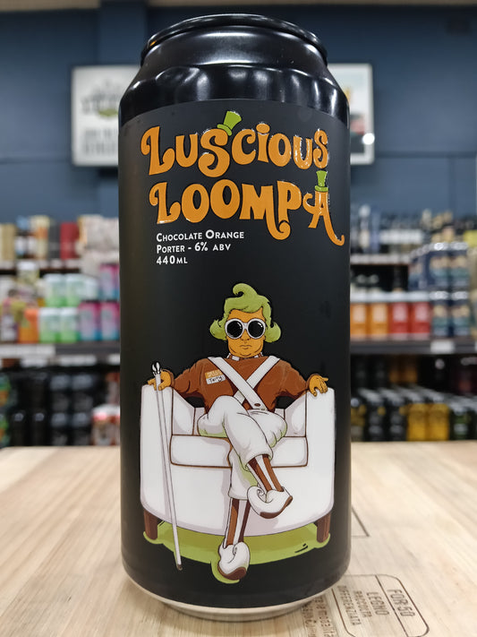 Double Vision Luscious Loompa Chocolate Orange Porter 440ml Can