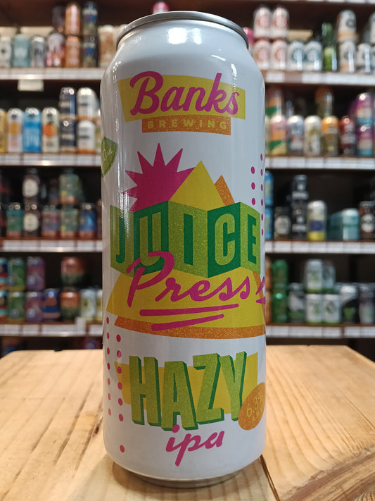 Banks Juice Press Hazy IPA 500ml Can