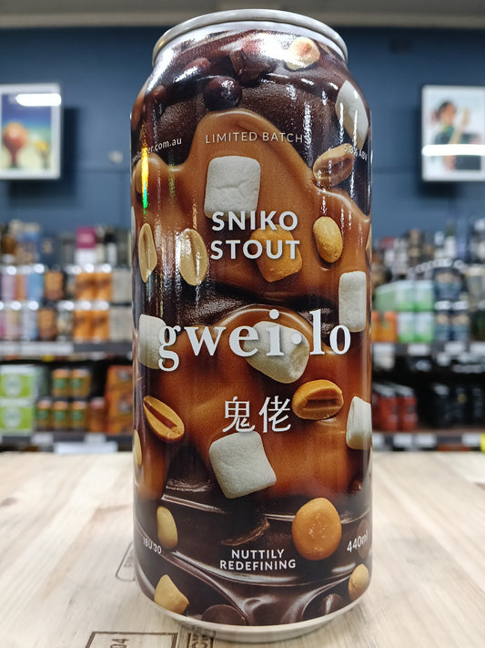 Gweilo Sniko Stout 440ml Can