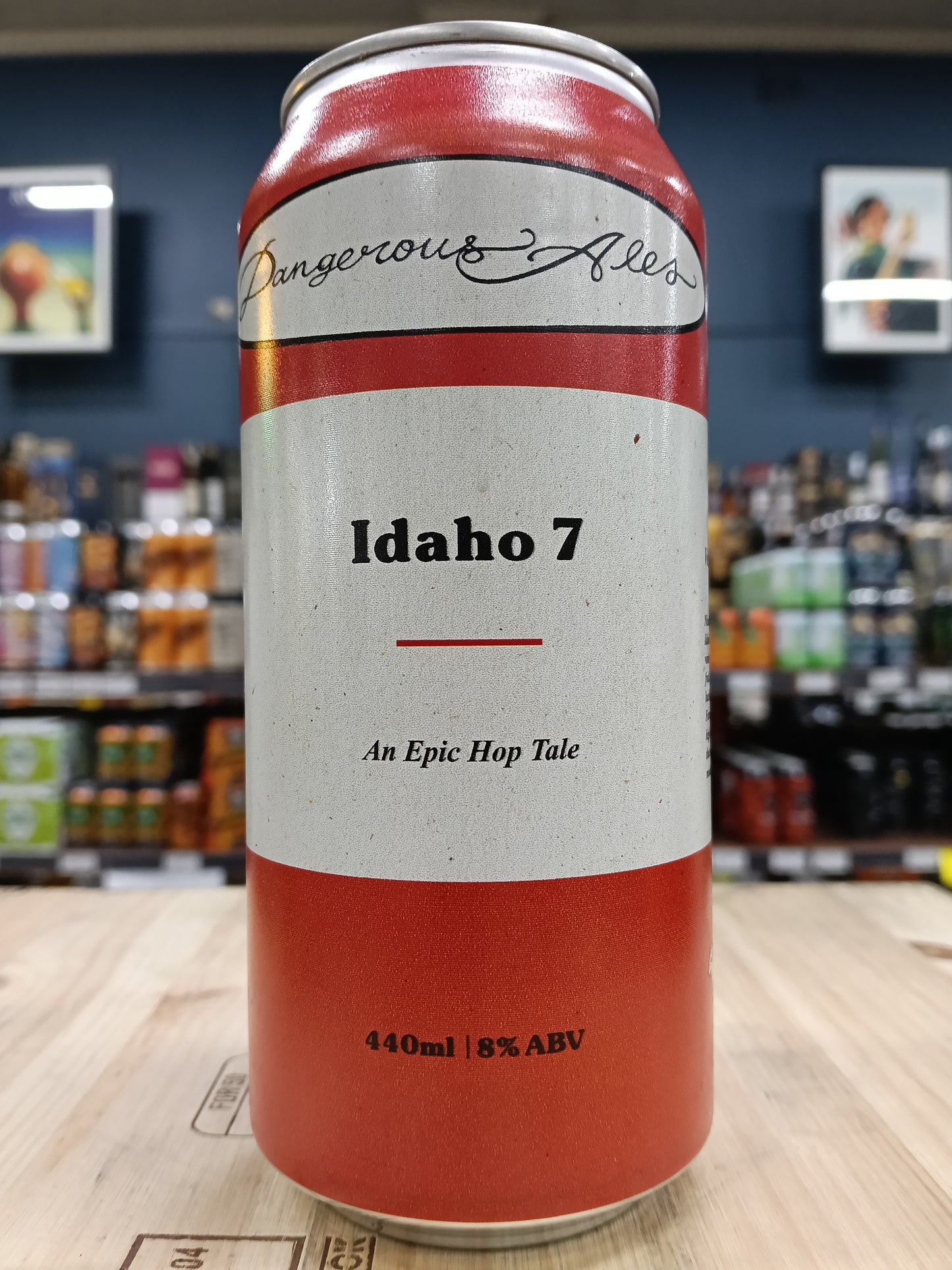 Dangerous Ales An Epic Hop Tale Idaho 7 Double Hazy IPA 440ml Can