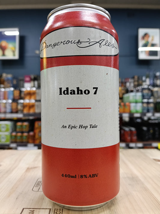 Dangerous Ales An Epic Hop Tale Idaho 7 Double Hazy IPA 440ml Can