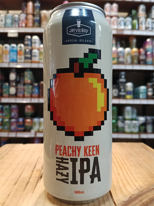 Jervis Bay Peachy Keen Hazy IPA 500ml Can