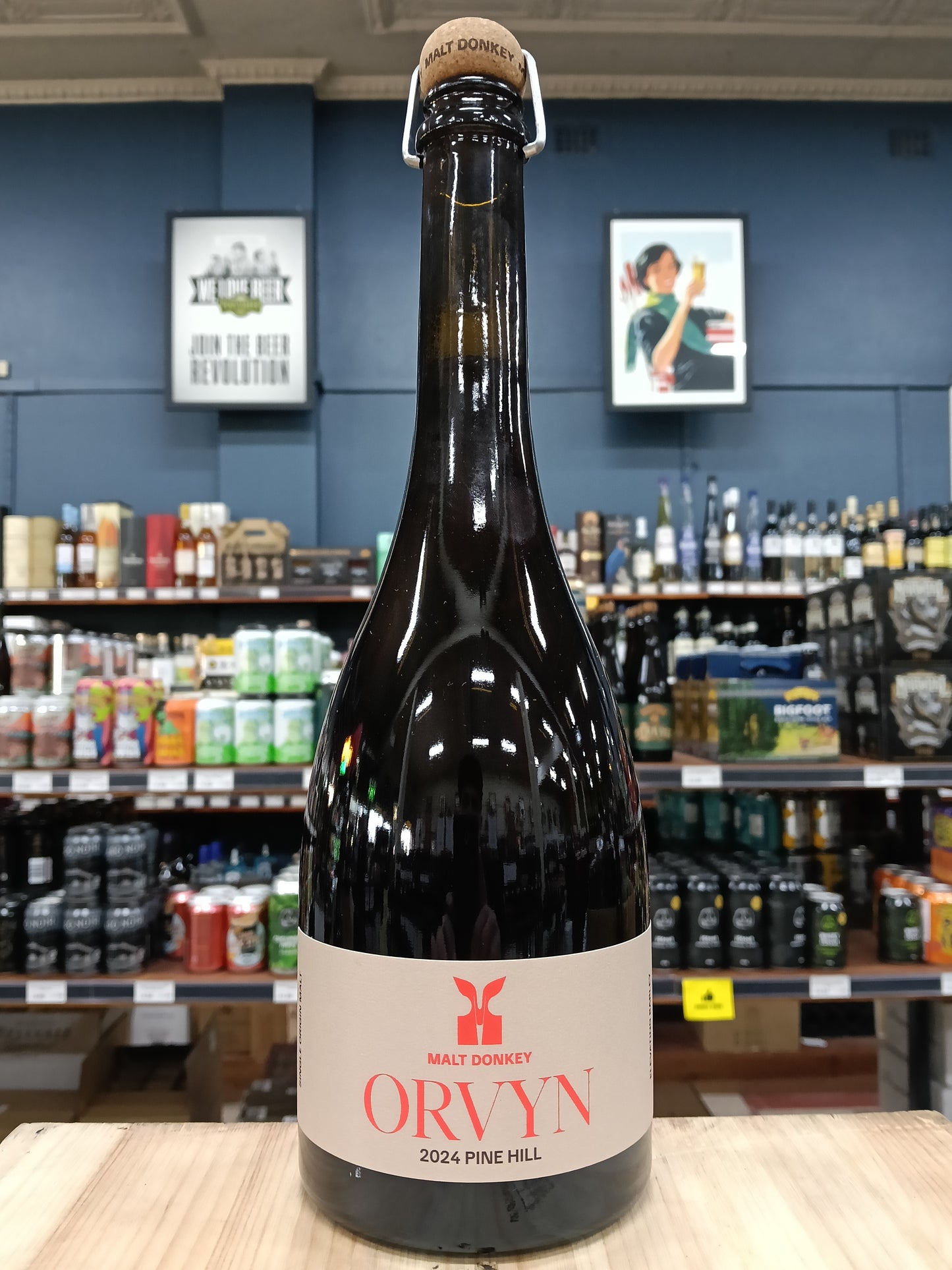 Malt Donkey Orvyn, Pine Hill 2024 Fine Ale 750ml Bottle