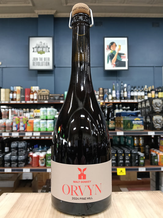 Malt Donkey Orvyn, Pine Hill 2024 Fine Ale 750ml Bottle