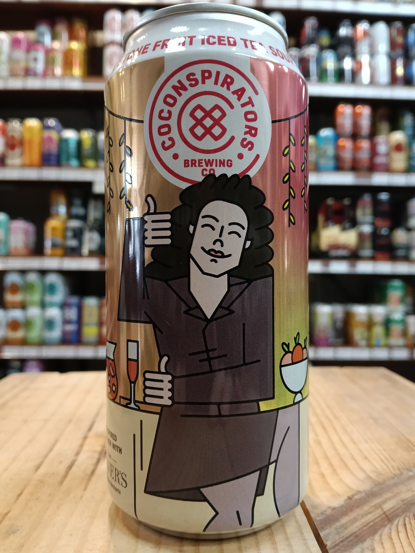 Co-Conspirators The Dancer Stone Fruit Iced Tea Sour 440ml Can