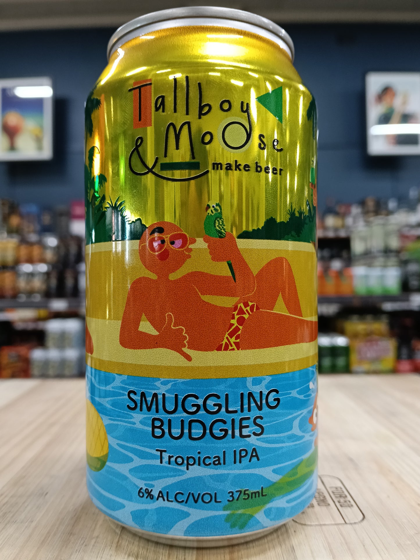 Tallboy & Moose Smuggling Budgies Tropical IPA 375ml Can