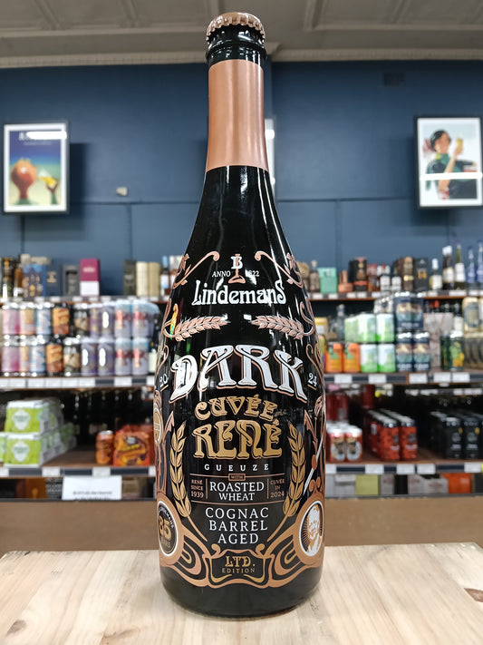 Lindemans Dark Cuvee Rene Cognac Barrel Aged Gueuze 2024 750ml