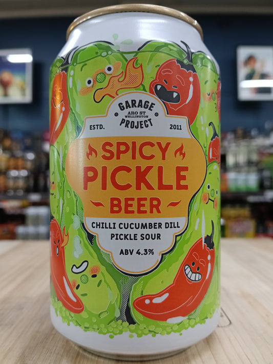 Garage Project Spicy Pickle Beer Sour 330ml Can