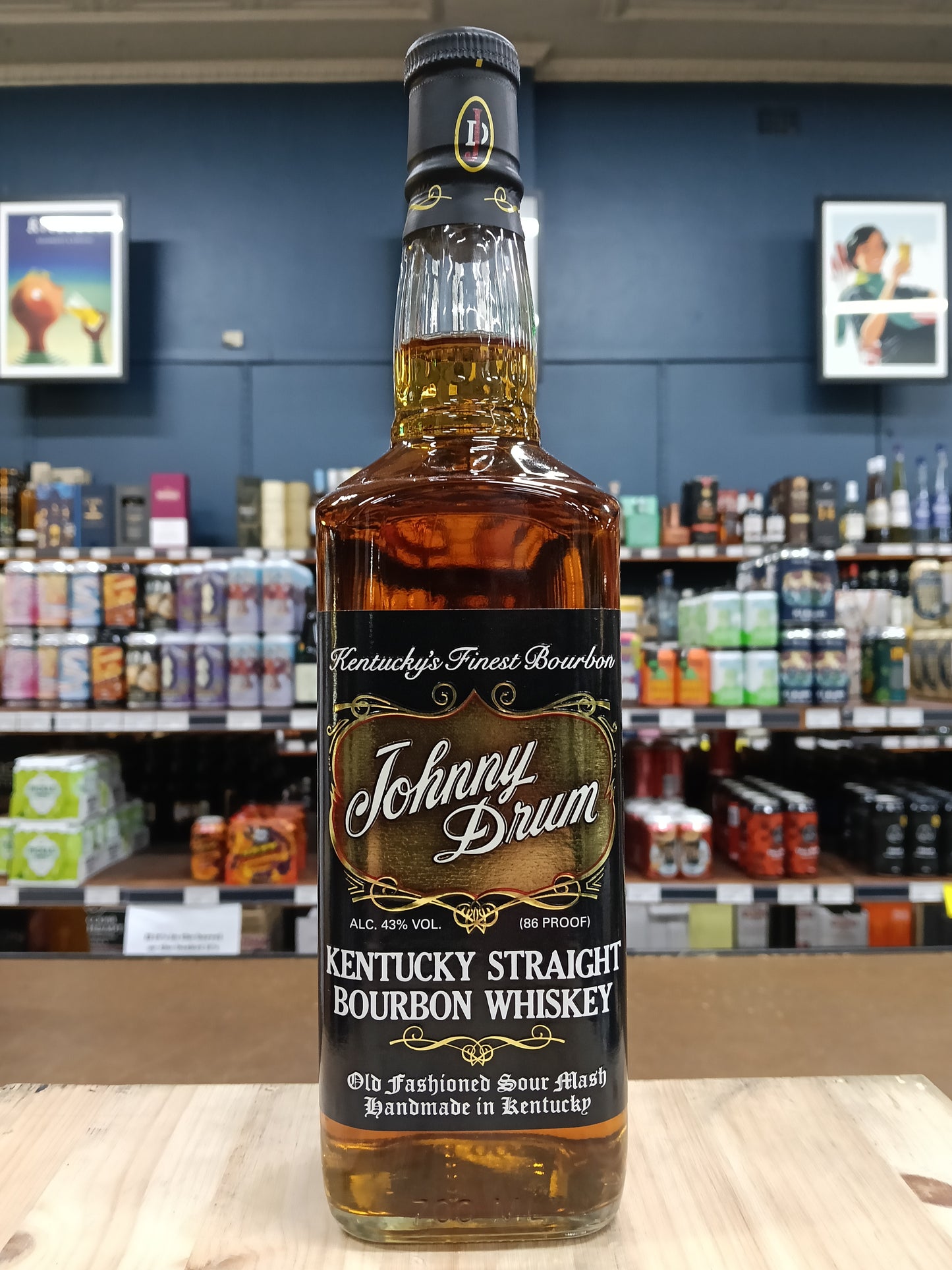 Willett Family Estate Johnny Drum Black Label Bourbon 43% 700ml