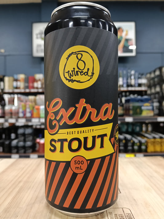 8 Wired Extra Stout 500ml Can