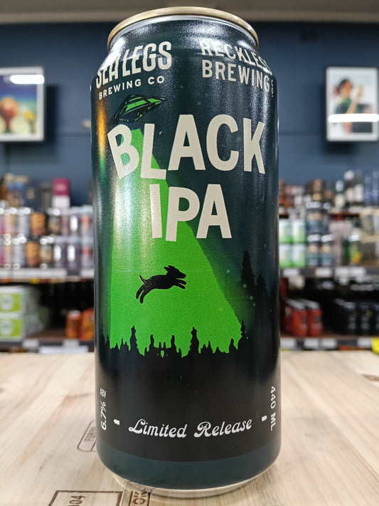 Reckless x Sea Legs Black IPA 440ml Can