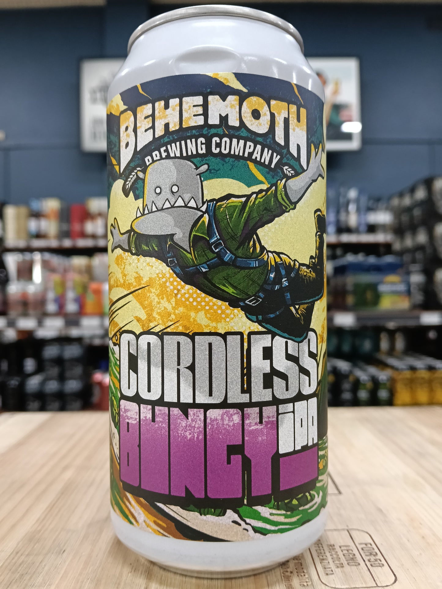 Behemoth Cordless Bungy Hazy IPA 440ml Can