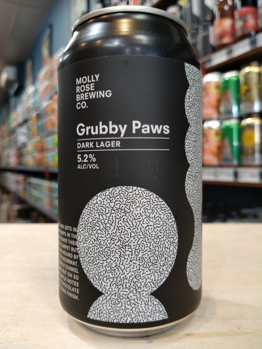 Molly Rose Grubby Paws Dark Lager 375ml Can
