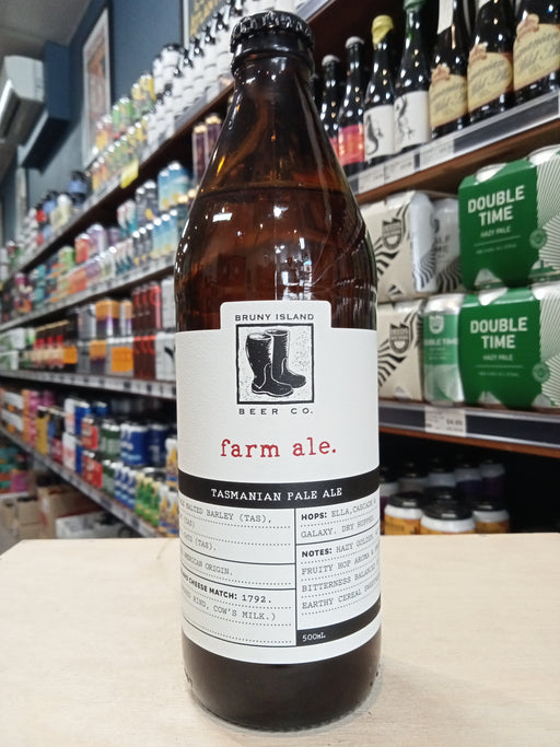 Bruny Island Farm Ale Tasmanian Pale Ale 500ml