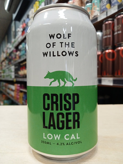 Wolf Of The Willows Crisp Lager 355ml Can