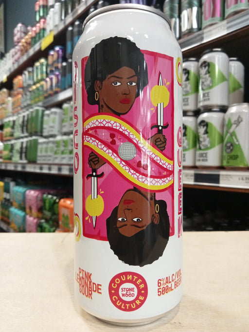 Stone & Wood Counter Culture Disco Queen Pink Lemonade Sour 500ml Can