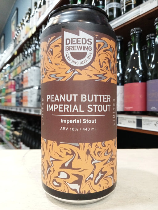 Deeds Peanut Butter Imperial Stout 440ml Can