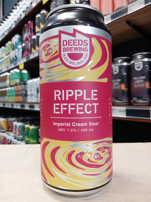 Deeds Ripple Effect Imperial Cream Sour 440ml Can