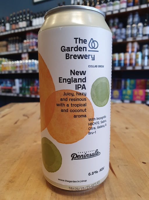 The Garden & Peninsula Brew New England IPA 440ml