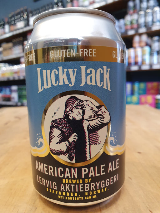 Lervig Lucky Jack Gluten Free American Pale Ale 330ml Can
