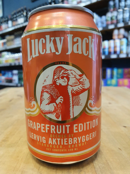 Lervig Lucky Jack Grapefruit Edition Pale Ale 330ml Can
