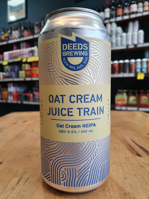 Deeds Oat Cream Juice Train 440ml Can