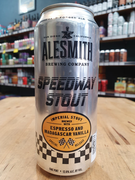 AleSmith Speedway Stout "Espresso & Madagascar Vanilla" 473ml Can
