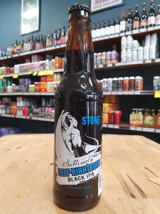 Stone Sublimely Self Righteous Black IPA 355ml