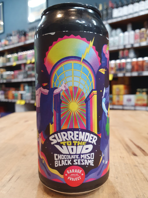 Garage Project Surrender to the Void Chocolate, Miso, Black Sesame 440ml Can - [Limit 1 per customer]