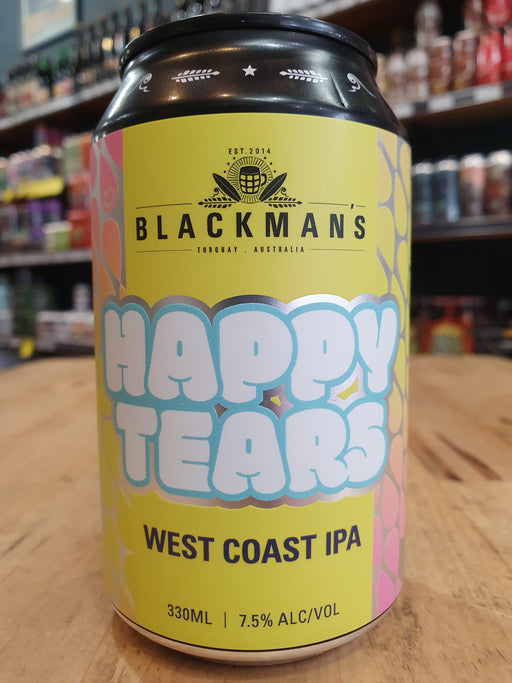 Blackman's Happy Tears West Coast IPA 330ml Can