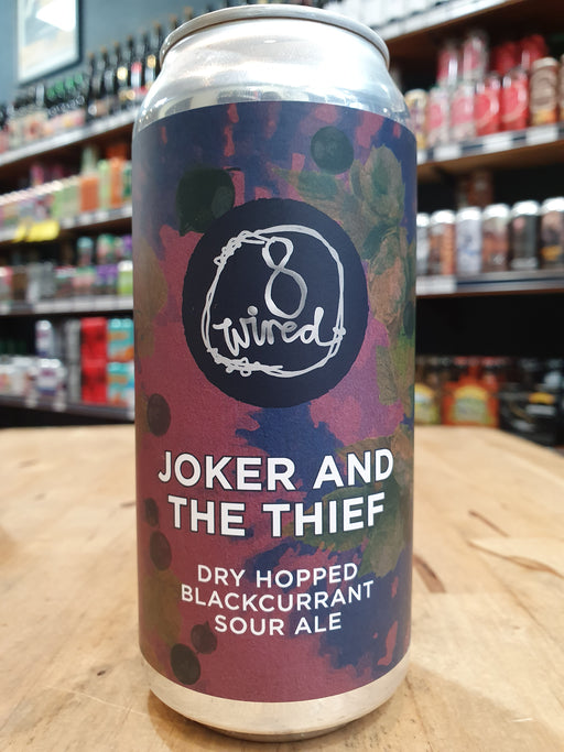 8 Wired Joker and the Thief Dry Hopped Blackcurrant Sour Ale 440ml Can