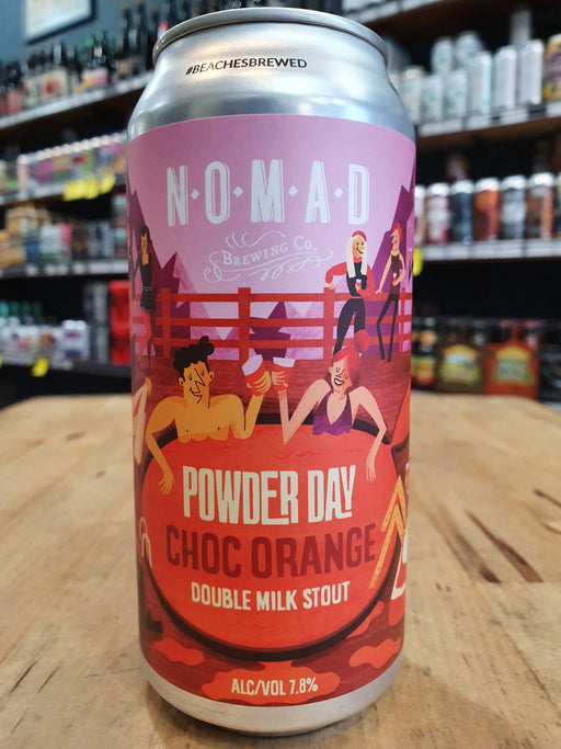 Nomad Powder Day Choc Orange Double Milk Stout 440ml Can