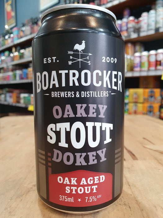Boatrocker Oakey Dokey Stout 375ml Can