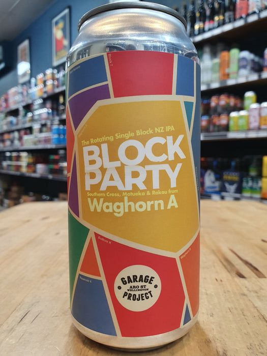 Garage Project Block Party Waghorn A 440ml Can