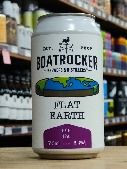 Boatrocker Flat Earth "Hop" IPA 375ml Can